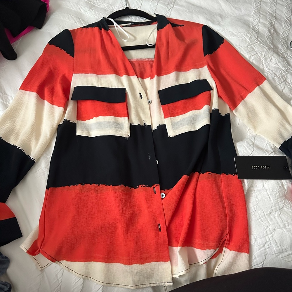 Zara Basic Blouse - image 1